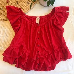 We The Free High-low Blouse